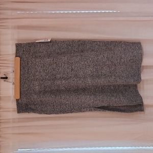 Time and Tru Midi length, semi fitted knit skirt